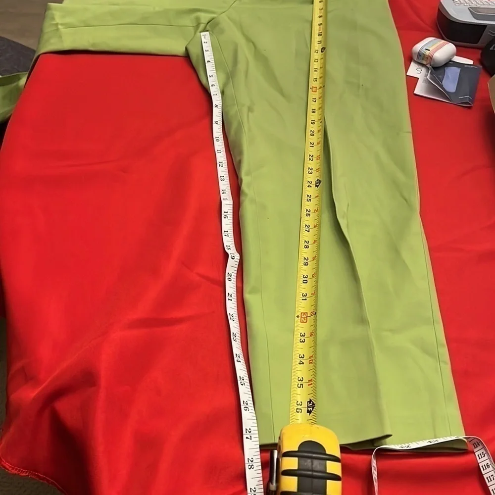 Lime Green Trousers Pre own